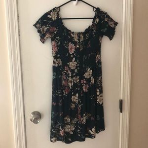 Off the shoulder dress